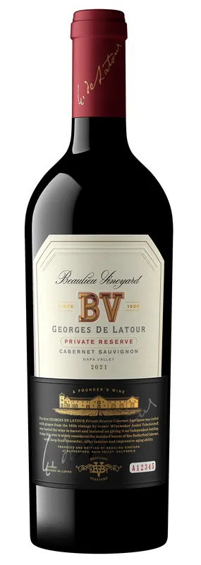 Beaulieu Vineyard Georges de Latour Private Reserve Cabernet Sauvignon 2021 750mL Special Offer