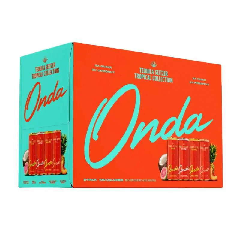 Worldwide Shipping ONDA TEQUILA TROPICAL 8-PACK