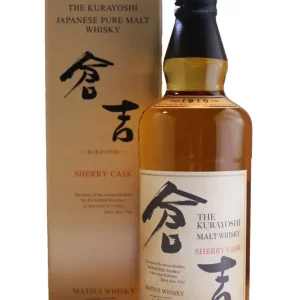 Time-Limited THE KURAYOSHI WHISKEY PURE MALT SHERRY CASK JAPAN 92PF 750ML
