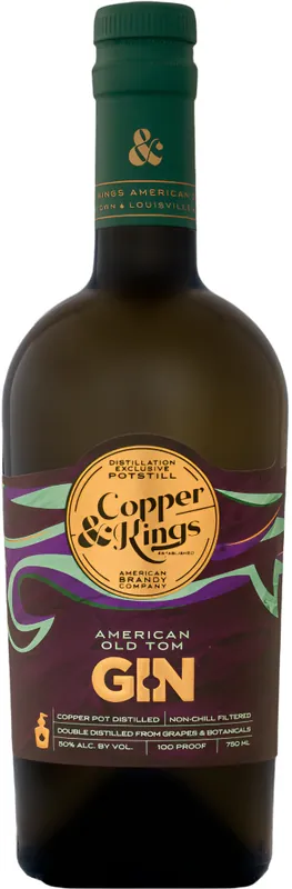 Money Back Guarantee COPPER & KINGS GIN OLD TOM AMERICAN 100PF 750ML