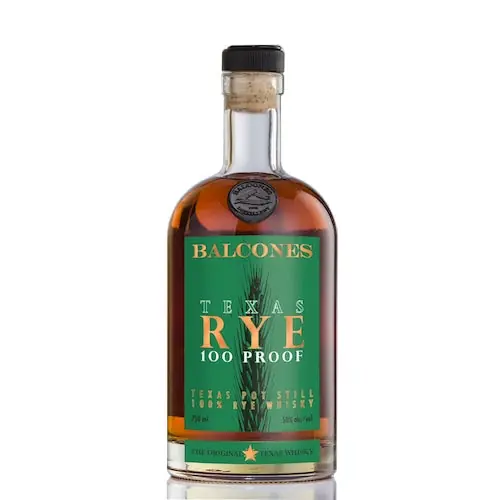 Warranty Included BALCONES WHISKEY RYE TEXAS 100PF 750ML