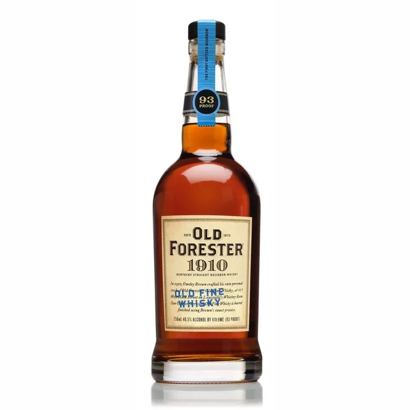OLD FORESTER 1910 BOURBON OLD FINE WHISKEY KENTUCKY 93PF 750ML Discount