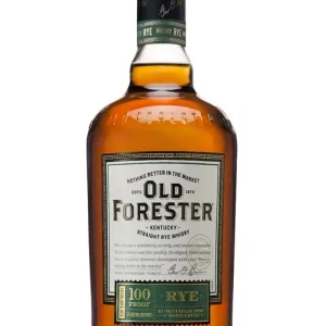 Top Rated OLD FORESTER WHISKEY RYE KENTUCKY 100PF 750ML