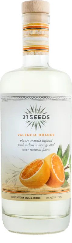 21 SEEDS TEQUILA VALENCIA ORANGE 750ML Trending
