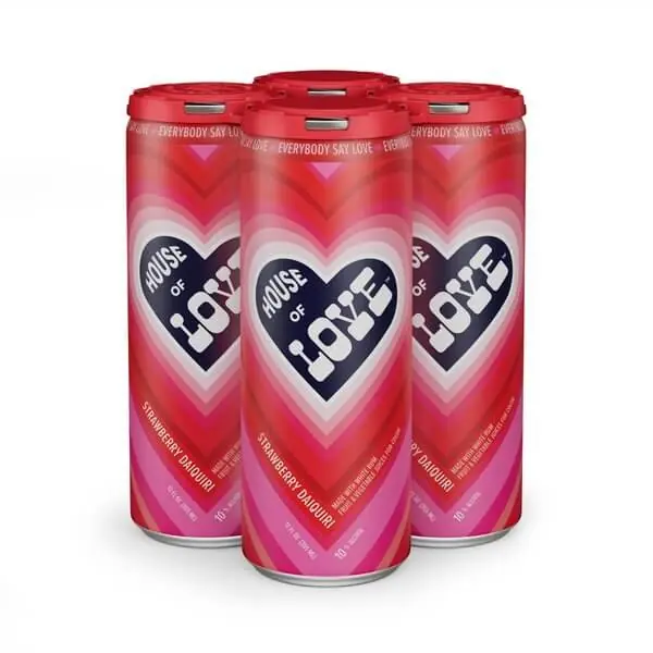 House Of Love Cocktails - Strawberry Daiquiri New Release