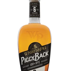 Time-Limited WHISTLEPIG PIGGY BACK RYE WHISKEY 6YR 750ML