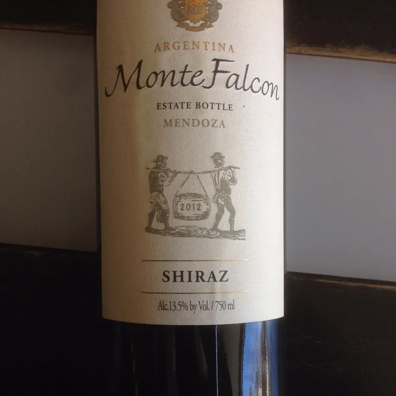 NV Monte Falcon Shiraz Modern