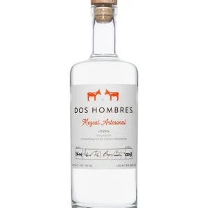 Sale DOS HOMBRES MEZCAL ARTESANAL ESPADIN JOVEN 750ML