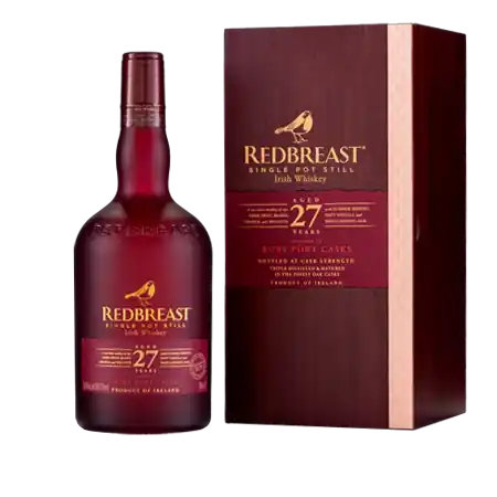 Don’t Miss Out REDBREAST WHISKEY SINGLE POT STILL IRISH 27YR 750ML