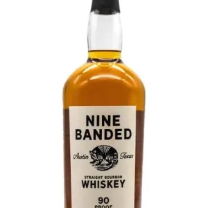 Warranty Included NINE BANDED BOURBON TEXAS 750ML