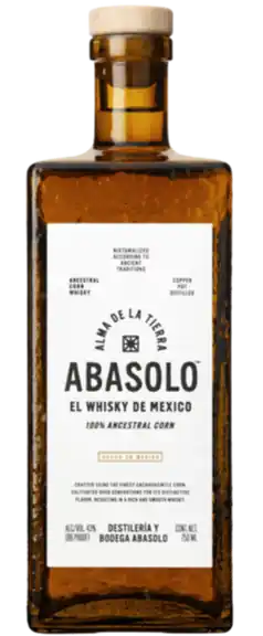Today Only ABASOLO WHISKEY CORN ALMA DE LA TIERRA EL WHISKY DE MEXICO 750ML
