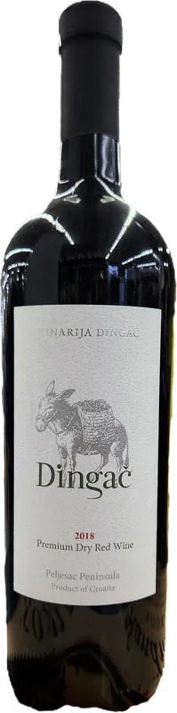 Vinarija Dingac 'Dingac' Premium Dry Red 2018 750mL Price Cut