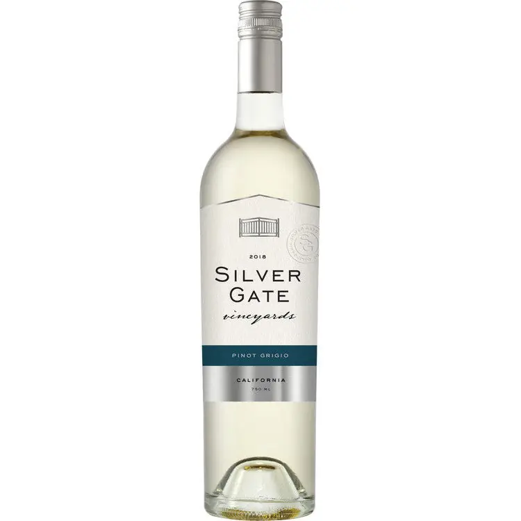 Free Shipping Silver Gate Vineyards Pinot Grigio California