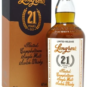 Buy Online LONGROW SCOTCH SINGLE MALT PEATED CAMPBELTOWN 21YR 750ML