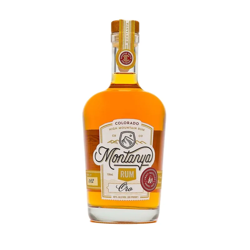 Professional Grade MONTANYA RUM ORO GOLD COLORADO 750ML