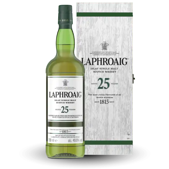 LAPHROAIG SCOTCH SINGLE MALT ISLAY 25YR 750ML Top Rated