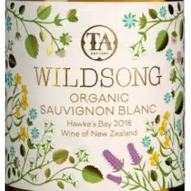 Wildsong Hawke's Bay Sauvignon Blanc 750ml Warranty Included