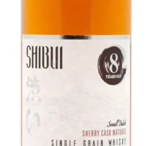 SHIBUI WHISKEY SINGLE GRAIN SHERRY CASK MATURED JAPAN 8YR 750ML Mega Sale