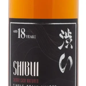 SHIBUI WHISKEY SINGLE GRAIN SHERRY CASK MATURED JAPAN 18YR 750ML Crafted