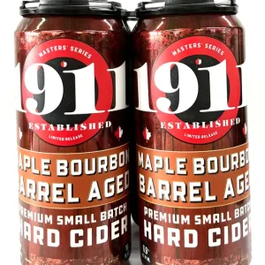 Hassle-Free Returns 1911 Maple Bourbon Cider 4-Pack