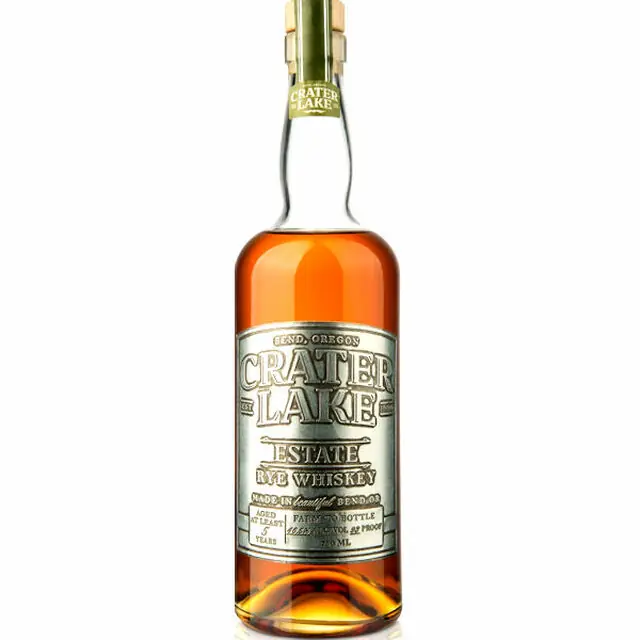 CRATER LAKE WHISKEY ESTATE RYE OREGON 750ML Free Returns