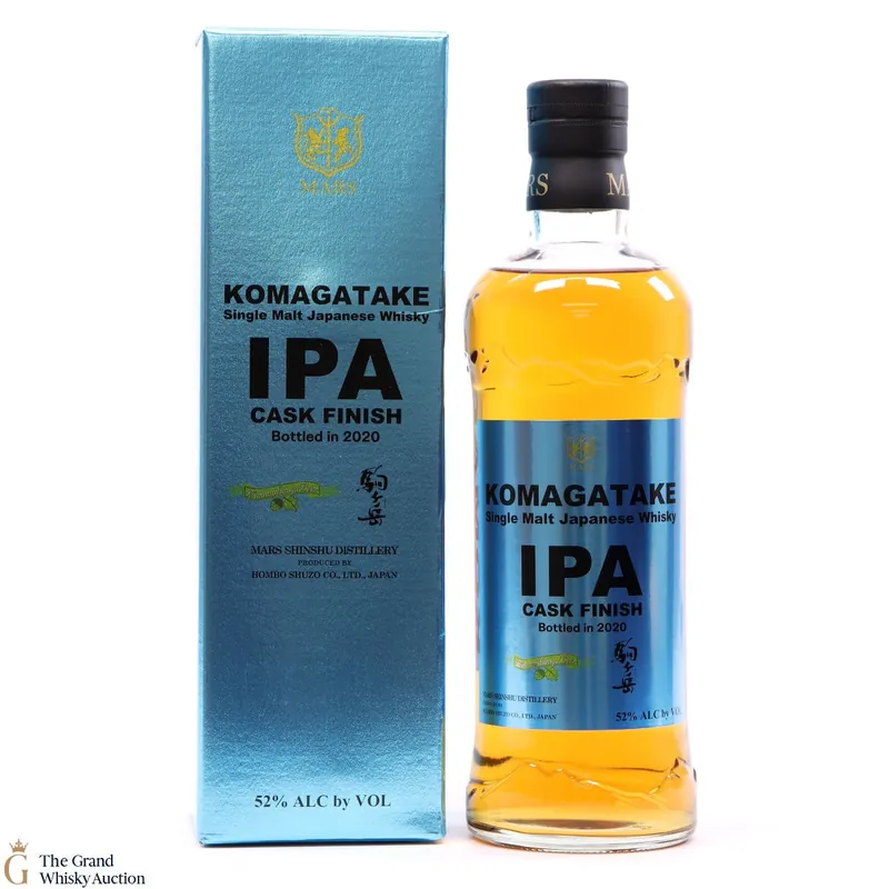 Best Seller KOMAGATAKE WHISKY SINGLE MALT IPA CASK FINISH BOTTLED IN 2020 JAPAN 750ML