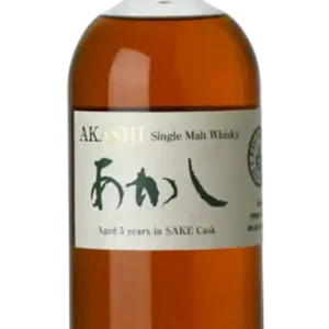 Direct From Manufacturer AKASHI WHISKEY SINGLE MALT SAKE CASK JAPAN 5YR 750ML