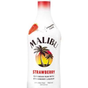 Reduced Price MALIBU RUM STRAWBERRY CARIBBEAN 750ML