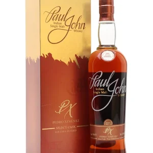 PAUL JOHN WHISKY SINGLE MALT PEDRO XIMENEZ CASK INDIA 750ML Authentic
