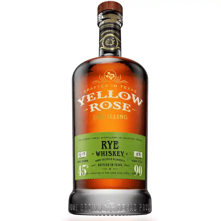 Money Back Guarantee Yellow Rose Distilling Rye Whiskey