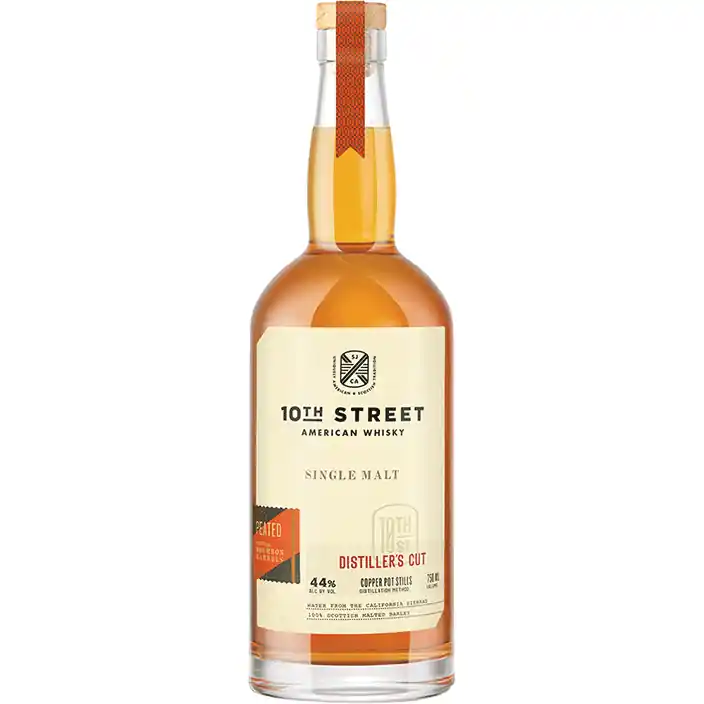 10th Street Peated Single Malt Distillers Cut American Whisky Hassle-Free Returns