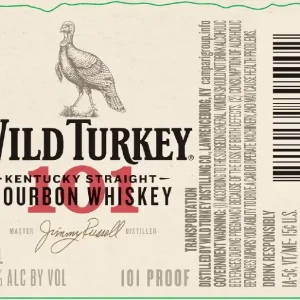 Wild Turkey 101 Kentucky Straight Bourbon Whiskey 50ml Exclusive