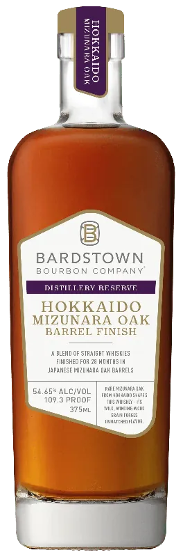 Bardstown Bourbon Hokkaido Mizunara Oak Barrel Finish Distillery Reserve 375mL Same Day Shipping