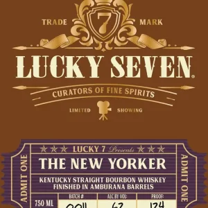 Lucky Seven The New Yorker Kentucky Straight Bourbon Whiskey Hot Deal