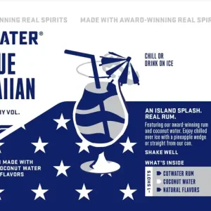 Cutwater Blue Hawaiian Cocktail Warranty Included