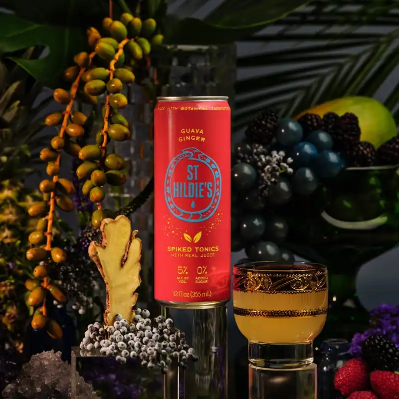 Worldwide Shipping St Hildie's Guava Ginger Spiked Tonics