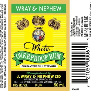 Must Have Wray & Nephew White Overproof Rum