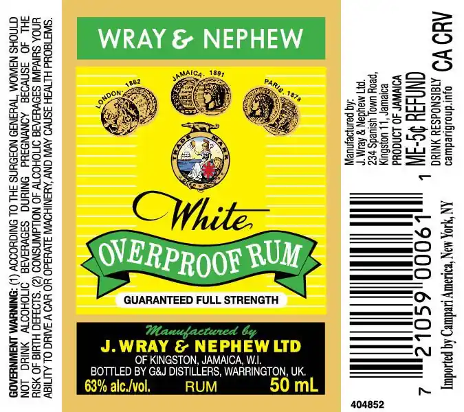 Must Have Wray & Nephew White Overproof Rum
