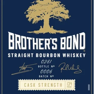 Fan Favorite Brother’s Bond Cask Strength Straight Bourbon Whiskey