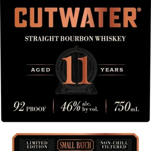 Cutwater 11 Year-Old Straight Bourbon Whiskey Best Price