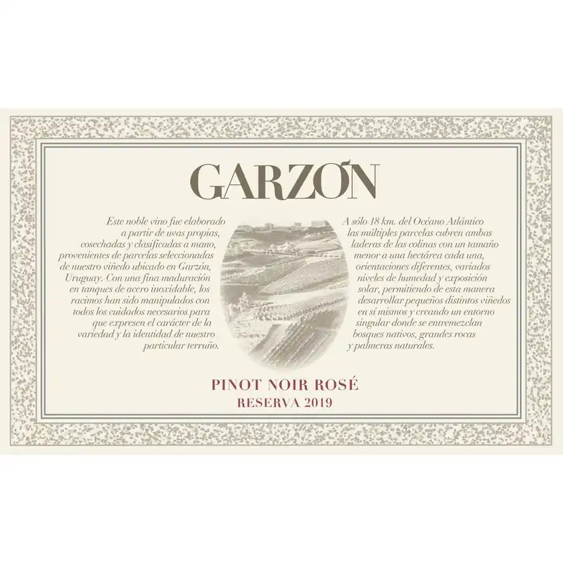 Garzon Uruguay Reserve Pinot Noir Rose 750ml Get Yours