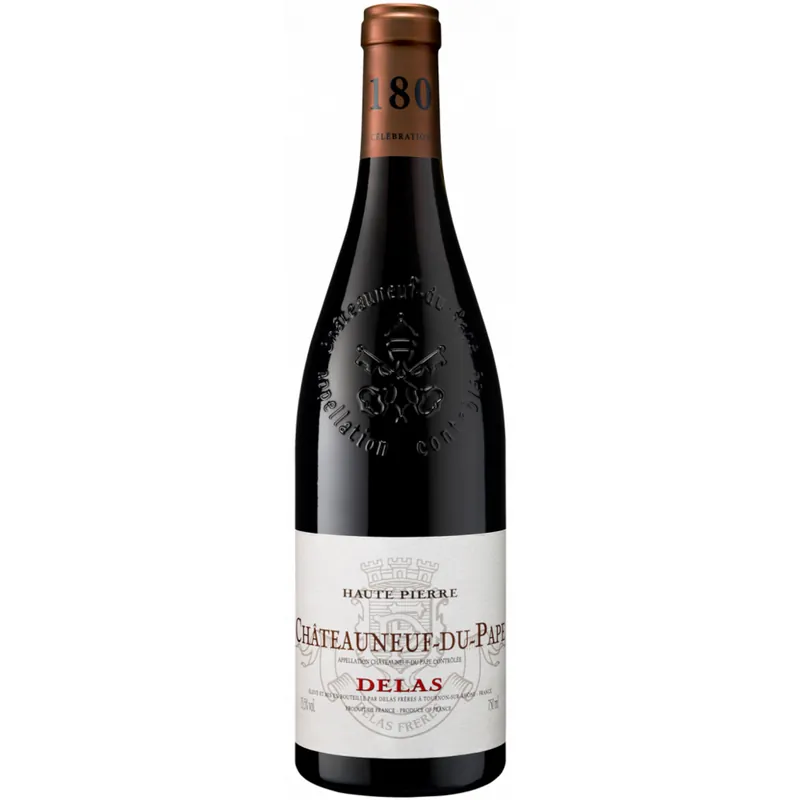 Worldwide Shipping Delas Chateauneuf Du Pape Rouge Haute Pierre