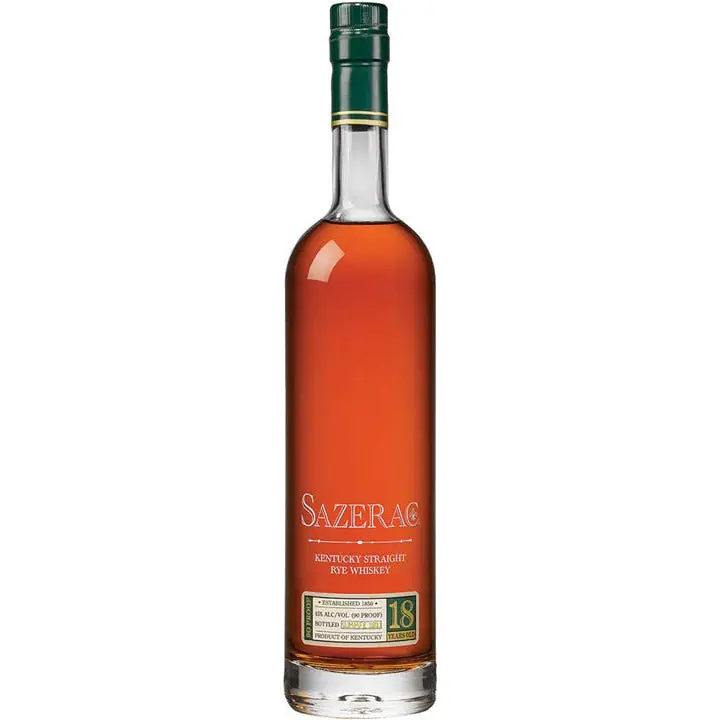 Sazerac 18 Year Old Kentucky Straight Rye Whiskey 2022 Direct From Factory