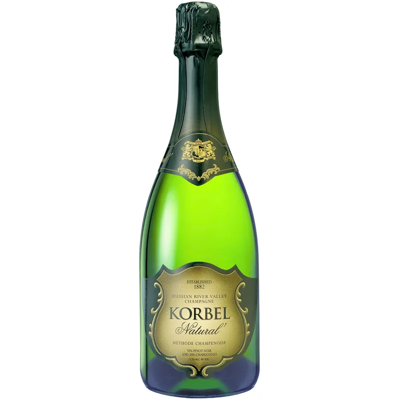 Affordable Korbel Sparkling California Natural Sparkling Champagne 750ml