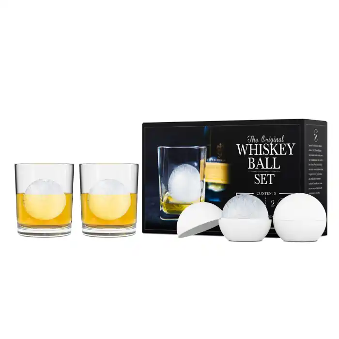 Worldwide Shipping The Whiskey Ball Duo Gift Set