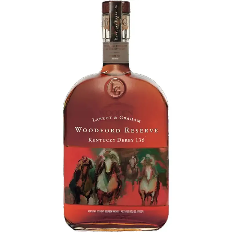Direct From Factory Woodford Reserve 2010 Kentucky Derby Edition #136 Straight Bourbon Whiskey 1L