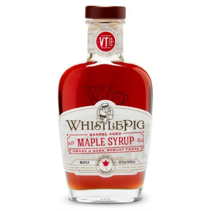 New Arrival WhistlePig Barrel Aged Maple Syrup