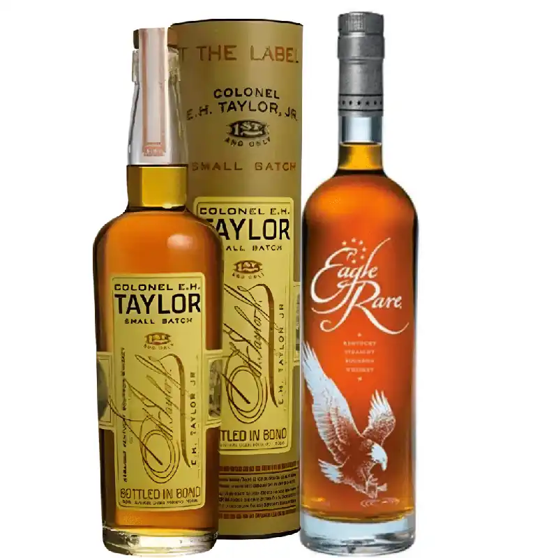 Rare Taylor Bundle: Colonel E.H. Taylor, Jr. Small Batch & Eagle Rare Bourbon 700mL While Supplies Last