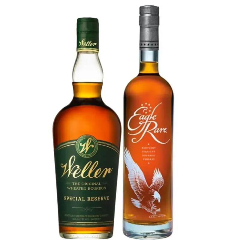 Direct From Factory W.L. Weller Special Reserve 750mL & Eagle Rare Bourbon 700mL Bundle