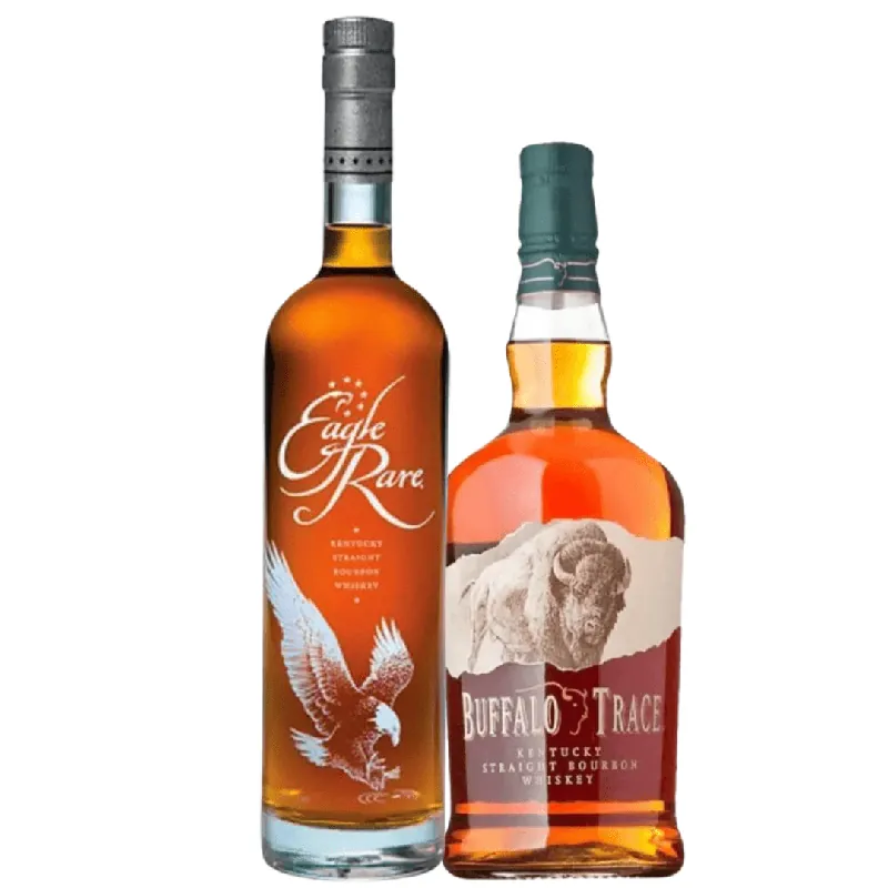 Buffalo Rare Bundle: Buffalo Trace & Eagle Rare Bourbon 700mL Free Shipping